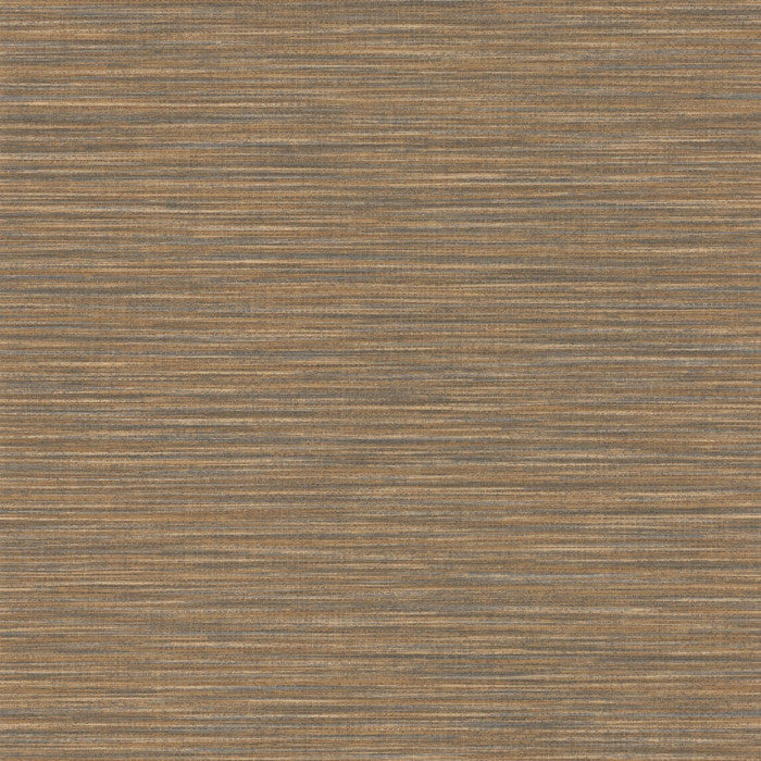 Wara Faux Grasscloth Wallpaper - Discontinuing - Camel Fonce Metallique - Last 3 left
