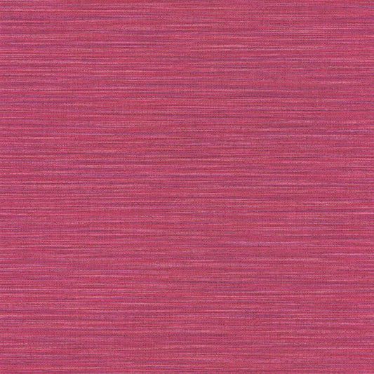 Wara Faux Grasscloth Wallpaper - Discontinuing - Lilas Metallique - 45 left