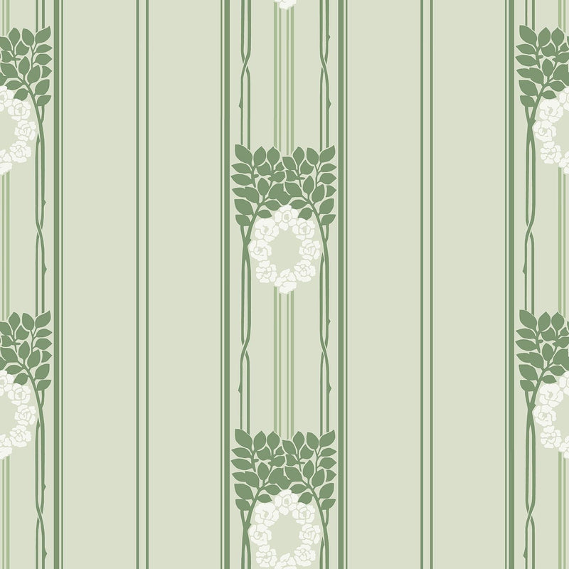 Sample - Ramsjo Wallpaper - Green