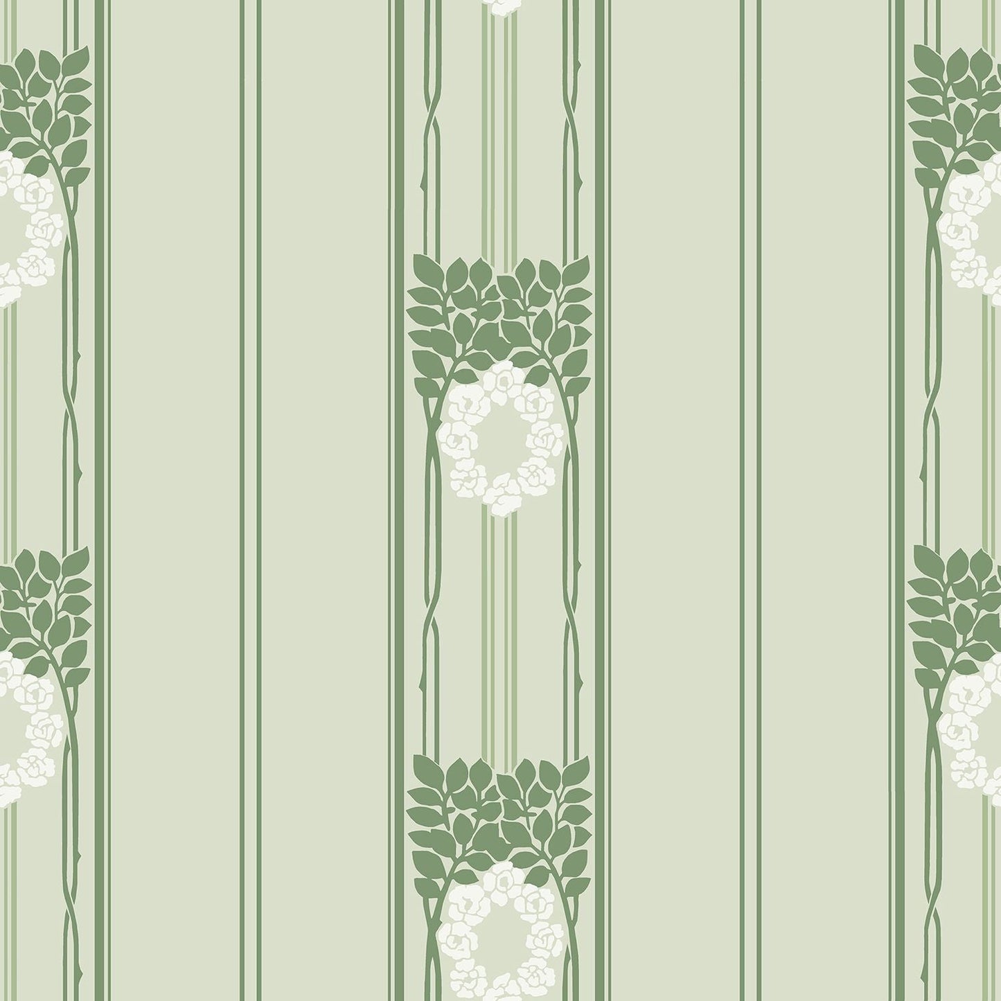 Ramsjo Wallpaper - Green