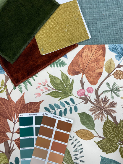 Lush Leaves Wallpaper - Ohpopsi - Marmalade