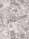 Floral Impression Wallpaper - Grey & White