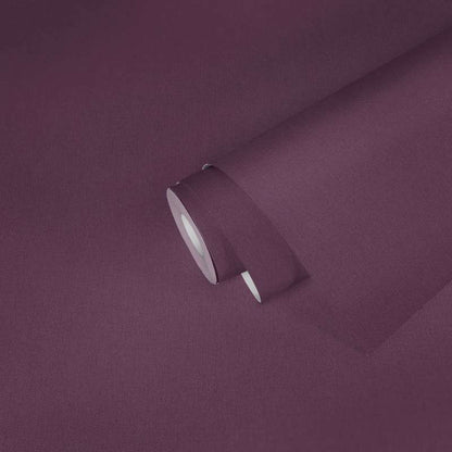 Art of Eden Plain Coordinate Wallpaper - Berry Purple