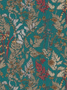 Floral Wallpaper - Blue