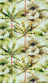 Miami Trees - Hybrid Wallpaper Mural - Green
