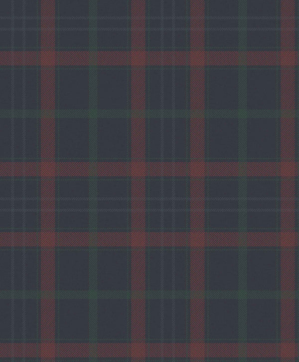 Sample - Check It Out Wallpaper - Cobalt
