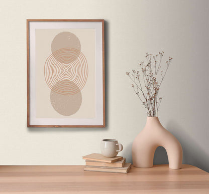 Linea Linen Texture Vinyl Wallpaper – Cream