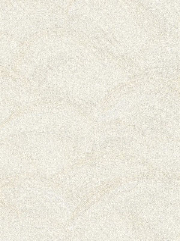 Sample - Wave Wallpaper - Cream