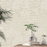 Woodland Toile Wallpaper - Ivory and Neutral