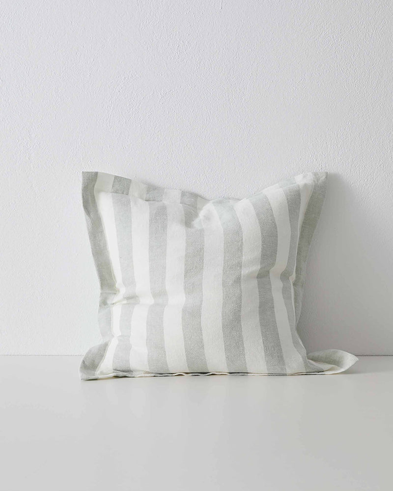 Vito Linen Stripe Cushion - 10 Colours