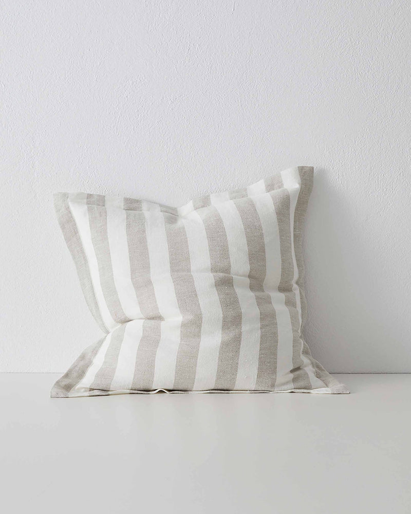 Vito Linen Stripe Cushion - 10 Colours