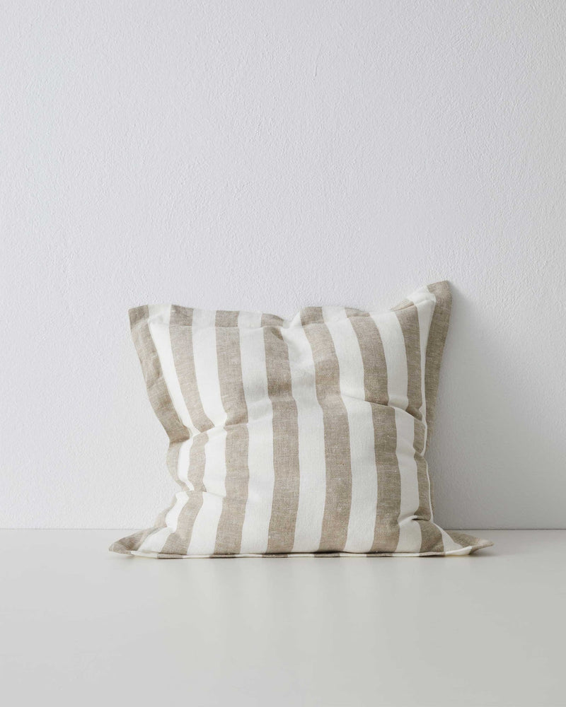 Vito Linen Stripe Cushion - 10 Colours