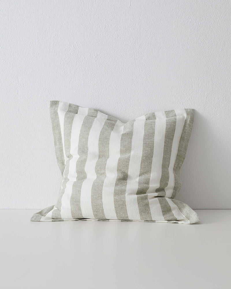 Vito Linen Stripe Cushion - 10 Colours