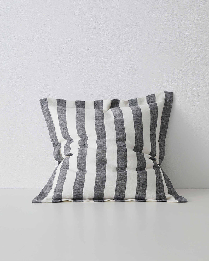 Vito Linen Stripe Cushion - 10 Colours