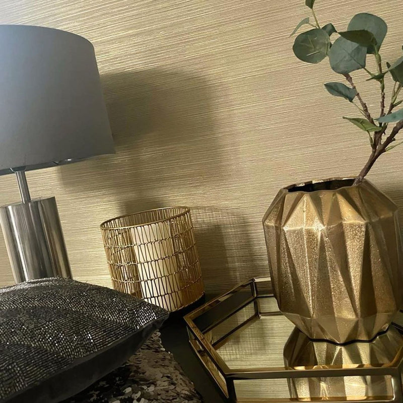 Amara Texture Wallpaper - Gold