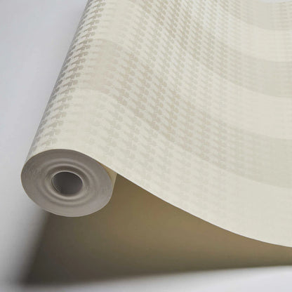 Timeless Stripes Heavy Weight Vinyl Wallpaper - Cream