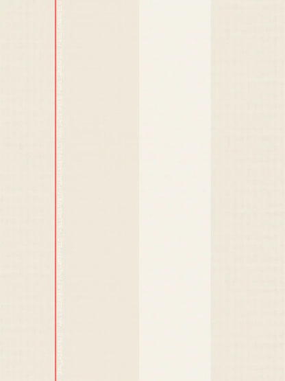 Rock Chic Stripes - Heavy Weight Wallpaper - Red/White
