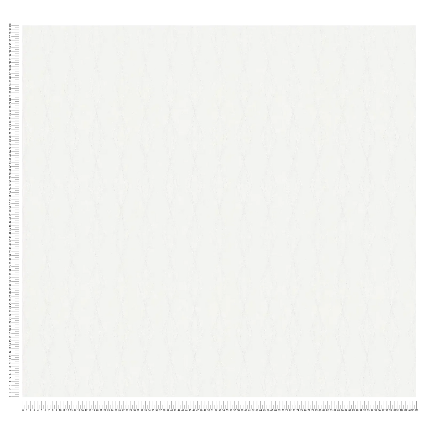 Diamond Relief Wallpaper - Cream