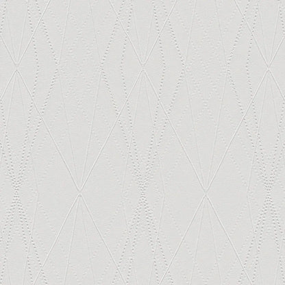 Diamond Relief Wallpaper - Brown
