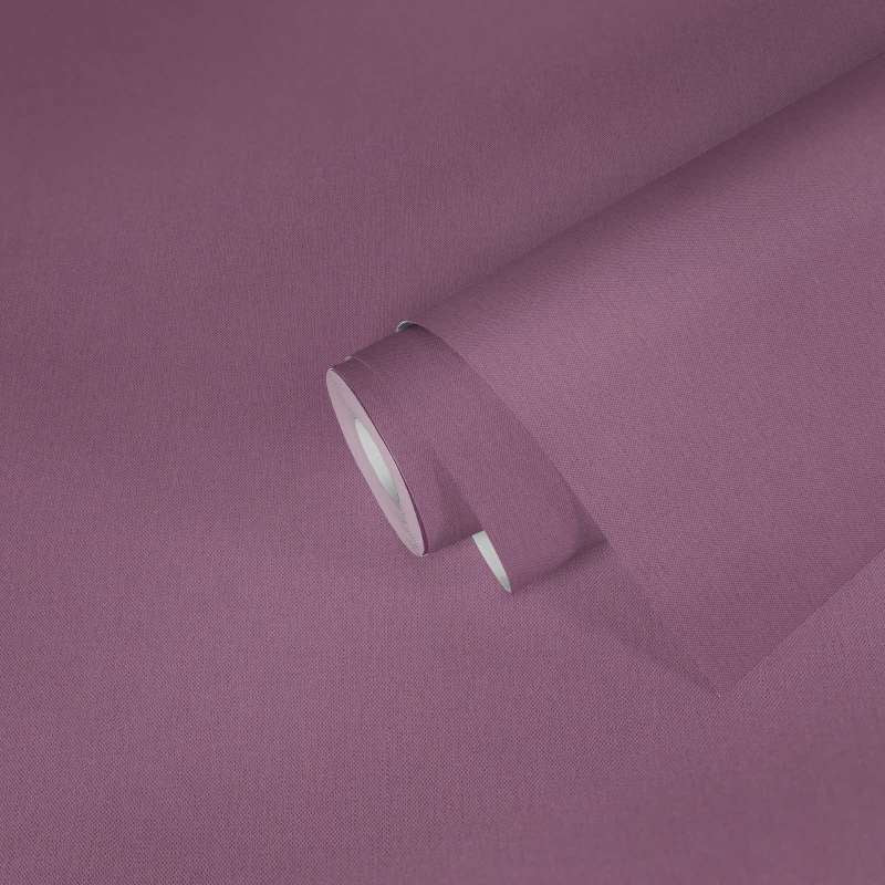 Art of Eden Plain Coordinate Wallpaper - Raspberry Purple