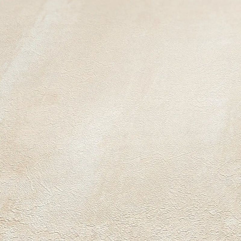 Rough Plaster Wallpaper - Light Beige (Wide WIdth)