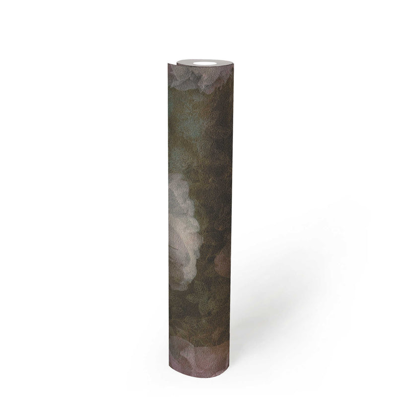 Dreamy Rose Wallpaper - Duskiest Grey