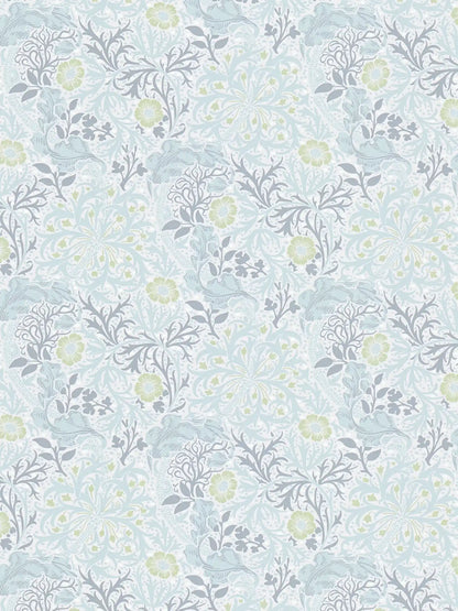 Seaweed Wallpaper - Green/Grey