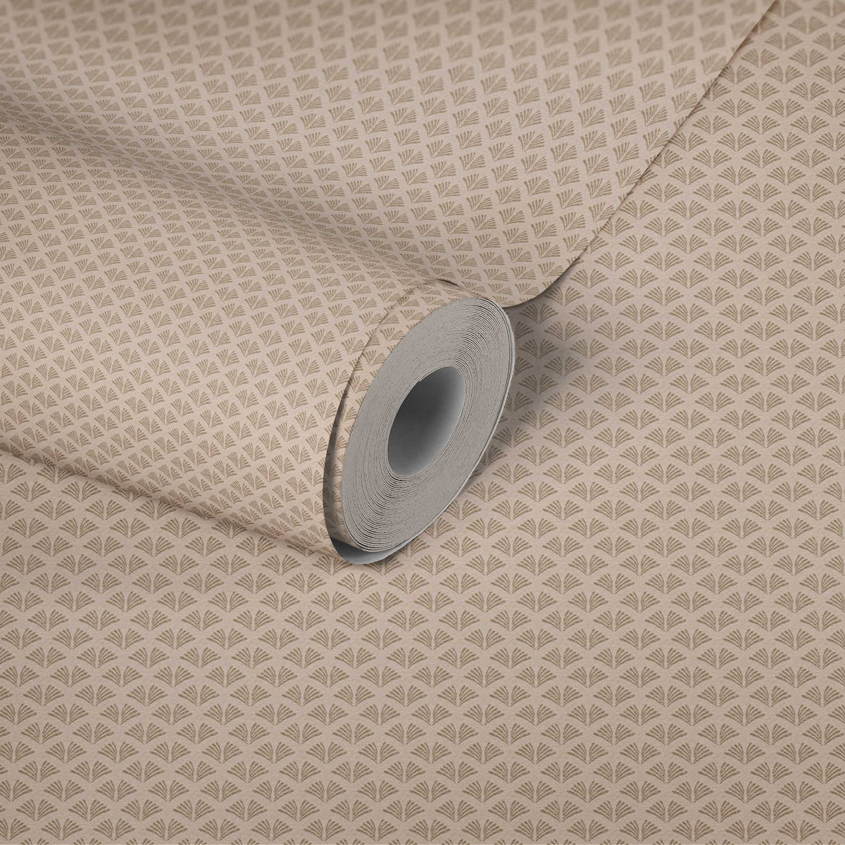 Tiny Wings - Art Deco Wallpaper  - Mocha