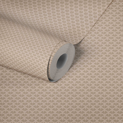 Tiny Wings - Art Deco Wallpaper  - Mocha