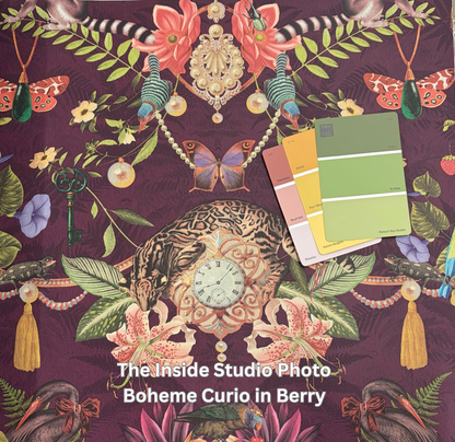 Bohème – Curio Wallpaper – Berry