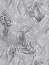Jungle Sketch Wallpaper - Grey