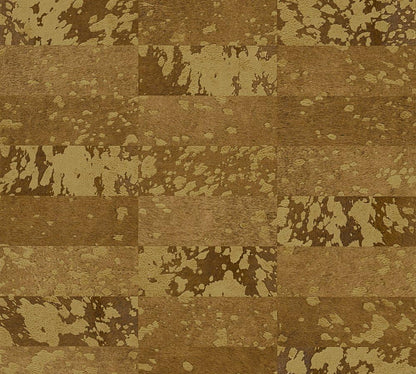 Saffiano Wallpaper - Gold Metallic