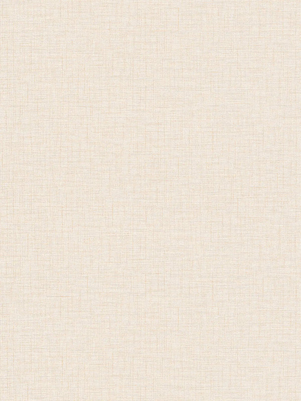 Sample - Textile texture wallpaper - Beige/Yellow