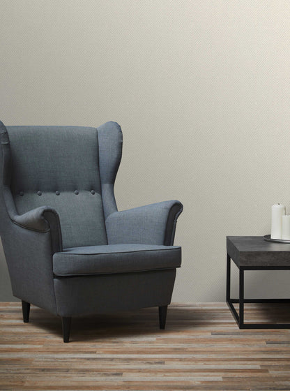 Metropolitan Grid - Abstract Vinyl Wallpaper - Cream