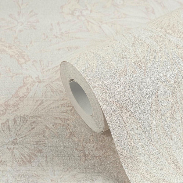 Sample - Sepia Memories -  Jungle Wallpaper - Cream