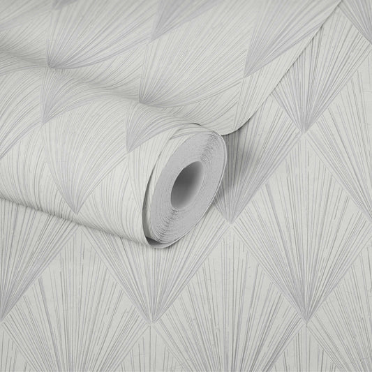 Metallic Moments Wallpaper - Grey - BEST DEAL