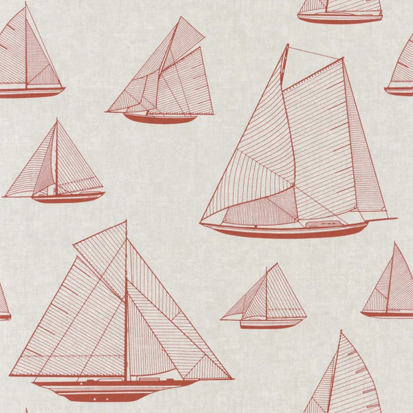 Sample - Armada Boat Wallpaper - Rouge