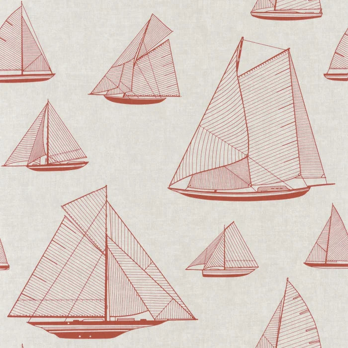 Sample - Armada Boat Wallpaper - Rouge