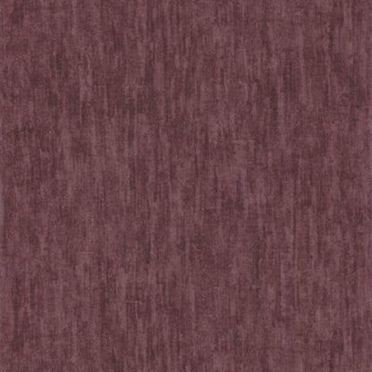 Cuba Plain Textured Wallpaper - Prune