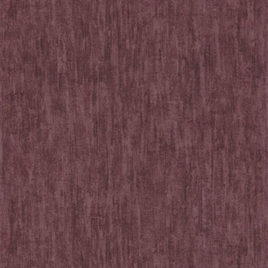 Cuba Plain Textured Wallpaper - Prune