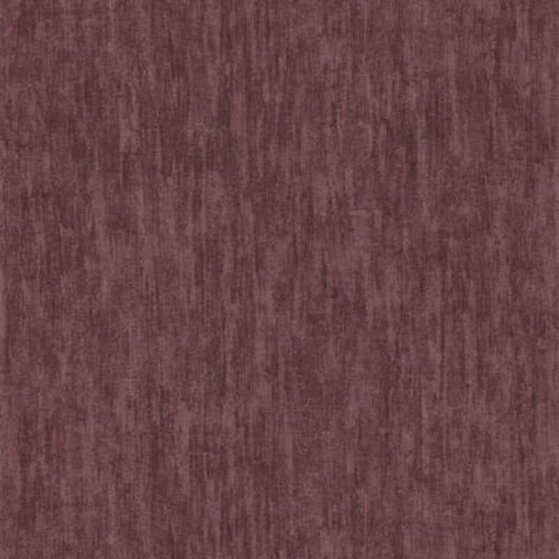Cuba Plain Textured Wallpaper - Prune