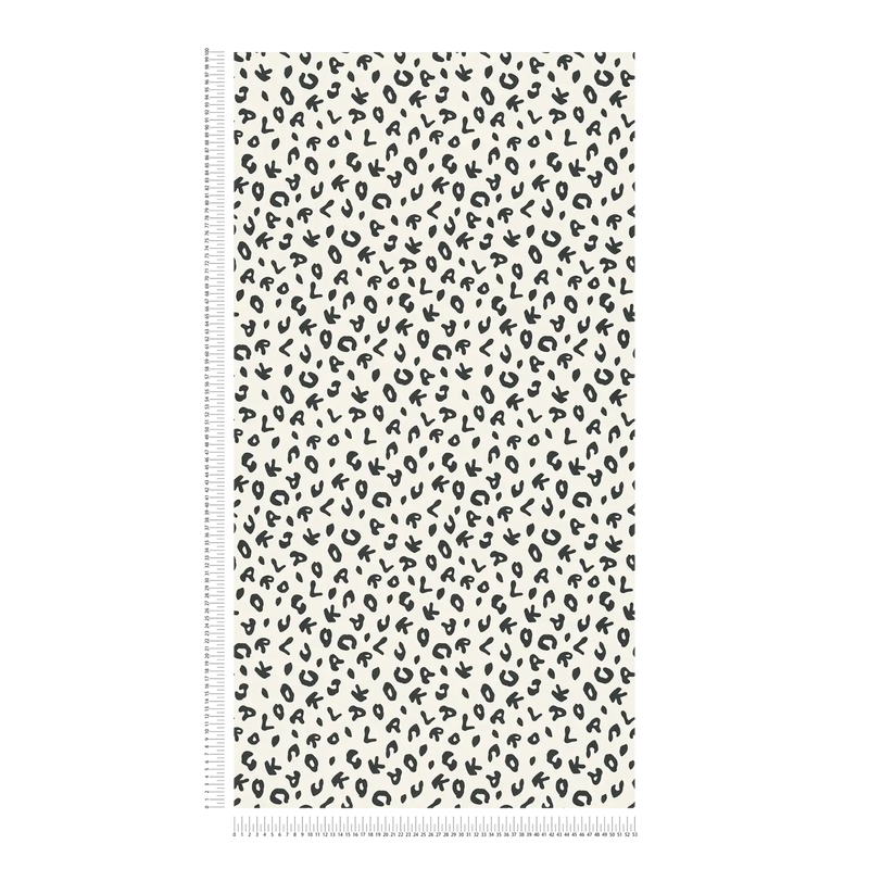 Leopard - Karl Lagerfeld Wallpaper - Black White