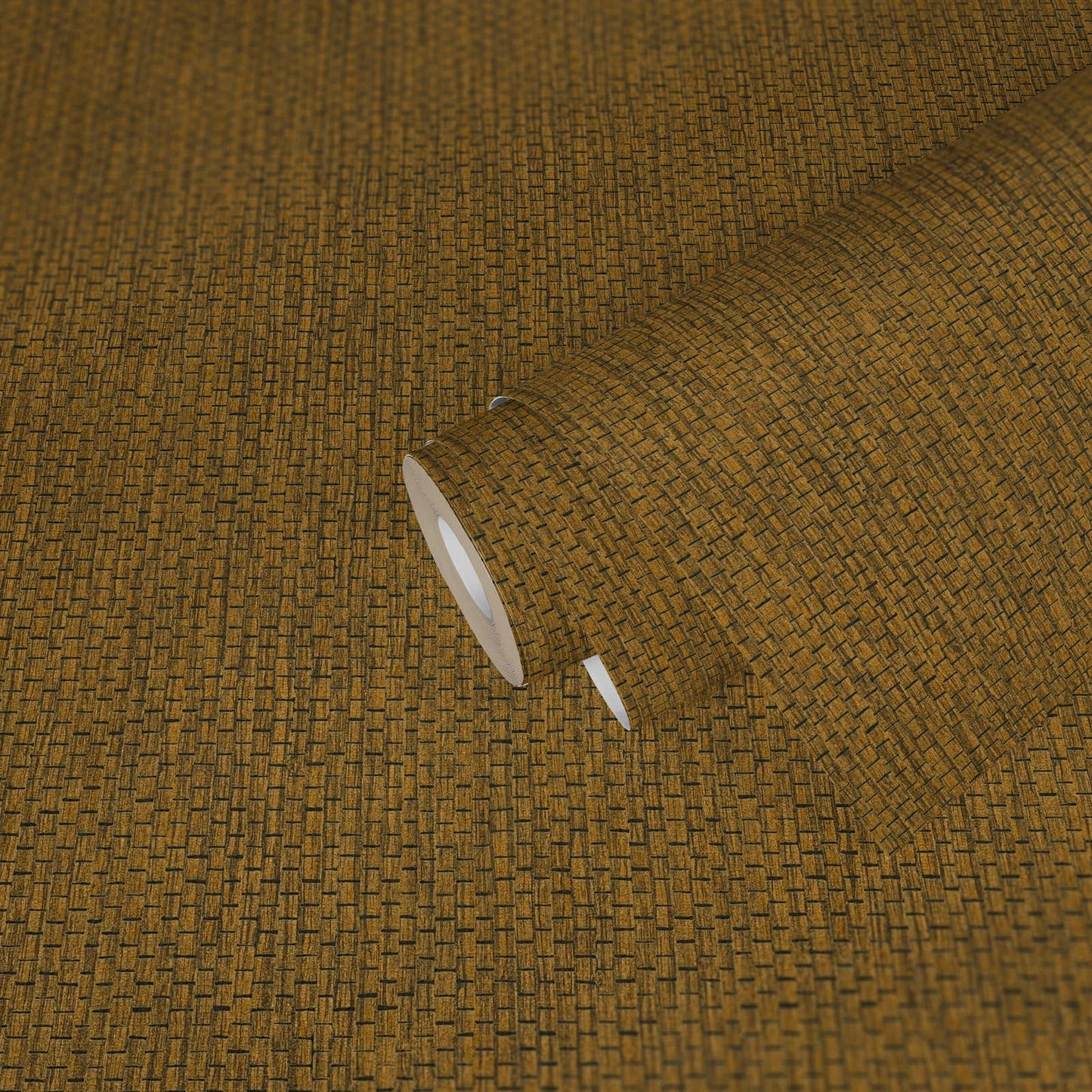 Chunky Weave Wallpaper - Ochre