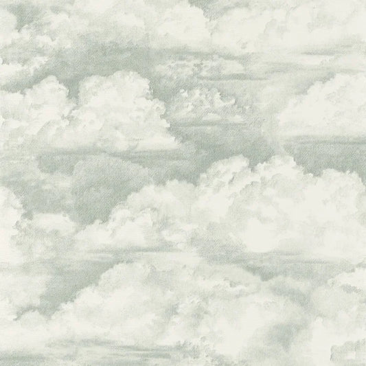 Nuage Wallpaper - Green/White - Last 3 Rolls