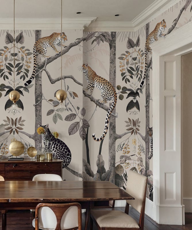 Panthera The Mural Hybrid Wallpaper