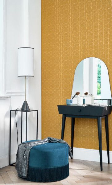 Reflect 1930 Wallpaper - Orcher Yellow