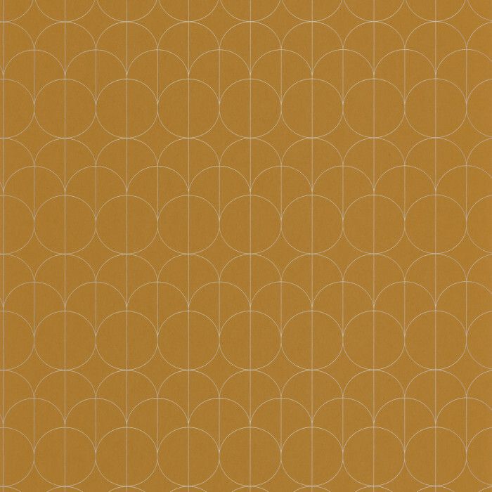 Sample - Reflect 1930 Wallpaper - Orcher Yellow
