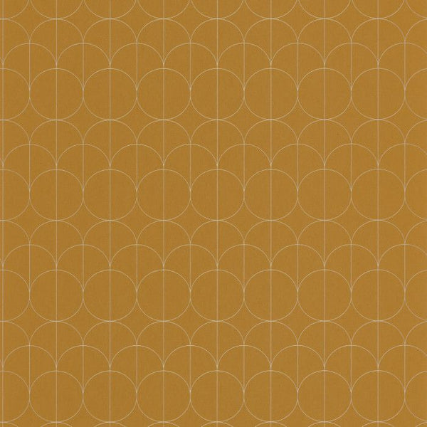 Sample - Reflect 1930 Wallpaper - Orcher Yellow
