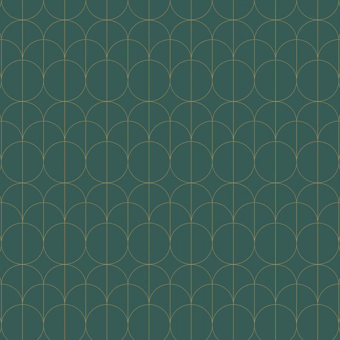 Reflect 1930 Wallpaper - Green