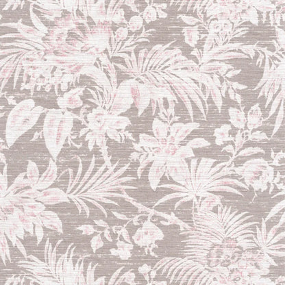 Fern Wallpaper - Taupe Pink - Discontinuing LAST 3 Rolls